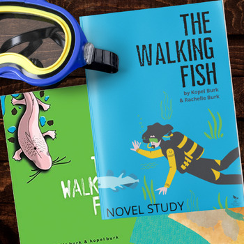 Preview of The Walking Fish Novel Study - Science Literacy