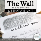 The Wall Literature Unit: Veterans Day or Memorial Day