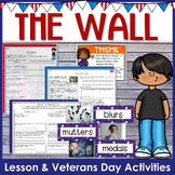 The Wall by Eve Bunting Lesson and Veterans Day Activities