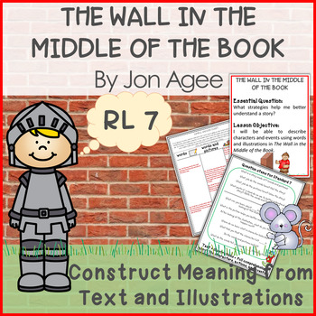 Preview of The Wall in the Middle of the Book Lesson and Book Companion