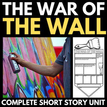 Preview of The War of the Wall Short Story Unit | Black Authors | Short Story Activities