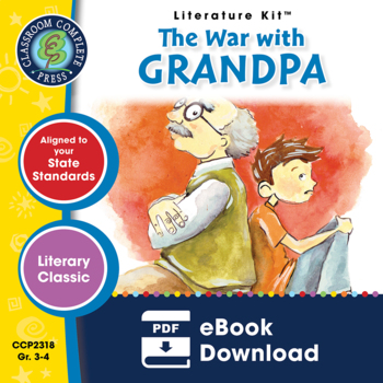 Preview of The War with Grandpa - Literature Kit Gr. 3-4