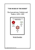 The Wars of the Roses English History & the first Tudor re