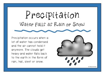 The Water Cycle by Treetop Resources | Teachers Pay Teachers