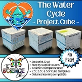 The Water Cycle ~ 3D Research Project Cube