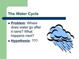 The Water Cycle- A Laboratory Experience Lesson Plan AND P