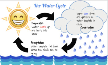 Preview of The Water Cycle Anchor Chart