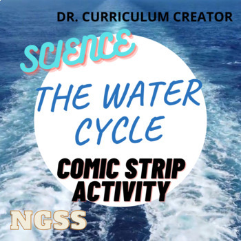 Preview of The Water Cycle Comic Strip Activity