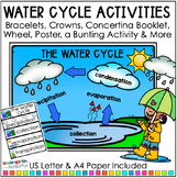 Water Cycle Activities - Posters, Word Bank & Definitions 