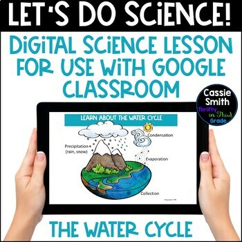 Preview of The Water Cycle Google Slides Interactive Science Lesson