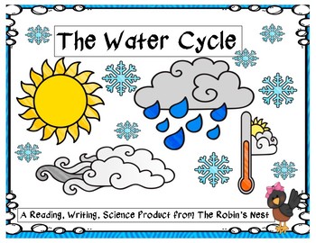 Preview of The Water Cycle:  Informational Reading, Comprehension Questions, & Activities!