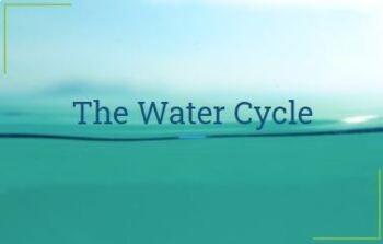 Preview of The Water Cycle Interactive Google Slides