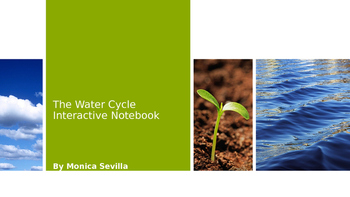 Preview of The Water Cycle Interactive Notebook PPT