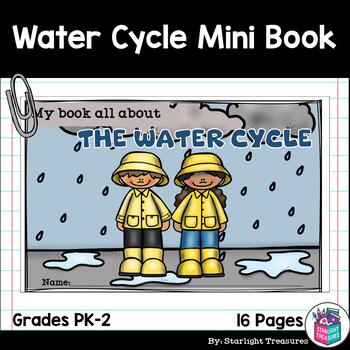Preview of The Water Cycle Mini Book for Early Readers