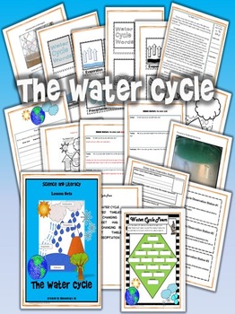 Preview of The Water Cycle Science and Literacy Lesson Set (TEKS & NGSS)