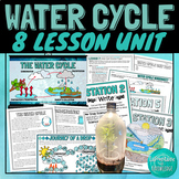 The Water Cycle Unit Bundle of 8 Science Lessons (Hydrolog