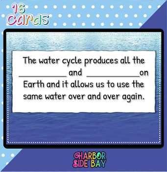 Preview of The Water Cycle | Where does water come from?| Science BOOM Deck |