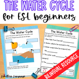 The Water Cycle lesson and worksheets for beginner ESL stu