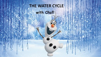 Ongeëvenaard ik ben gelukkig huurling The Water Cycle with Olaf! A full PowerPoint lesson and printable  activities.