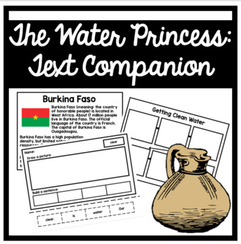 Preview of The Water Princess: Text Companion