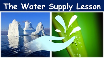 Preview of The Water Supply Lesson with Power Point, Worksheet, and Review Sheet