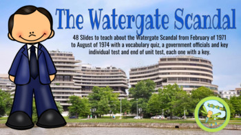 Preview of The Watergate Scandal Lesson Plan 