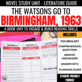 The Watsons Go to Birmingham, 1963 Novel Study Activities