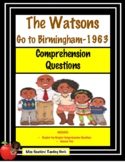 The Watsons Go to Birmingham (COMPREHENSION QUESTIONS)