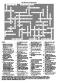 The Wave by Todd Strasser - Vocabulary Crossword Puzzle