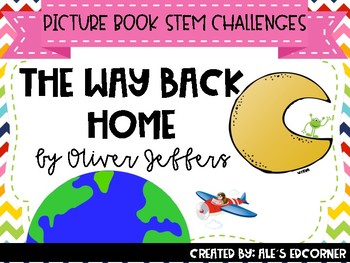 Preview of The Way Back Home- Picture book STEM Challenge! Set of 4