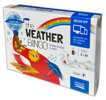 Preview of The Weather Bingo - An Educational Board Game with A Digital App.