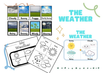 Preview of The Weather Bundle with Pictures and Activities
