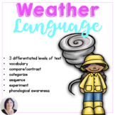 The Weather Differentiated Text and Language Activities fo