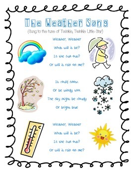 Preview of The Weather Song