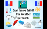 The Weather in French – Quel temps fait-il?