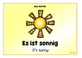 The Weather in German Poster Set/Flash Cards