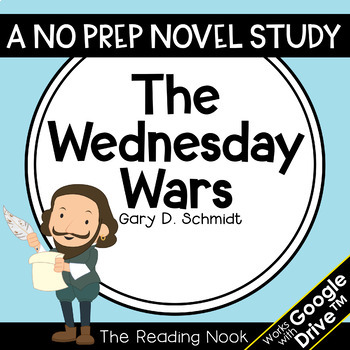 Preview of The Wednesday Wars Novel Study | Distance Learning | Google Classroom™