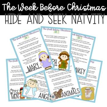 Preview of The Week Before Christmas: Nativity Hide and Seek Game