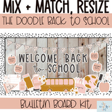 The Welcome Back to School Doodle Bulletin Board Kit - 202