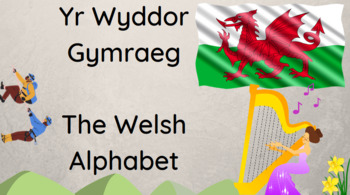 Preview of The Welsh Alphabet / Yr Wyddor Gymraeg VIDEO, Welsh Learners
