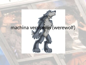 Preview of The Werewolf’s Time Machine PPT Story Maze Choose Your Adventure