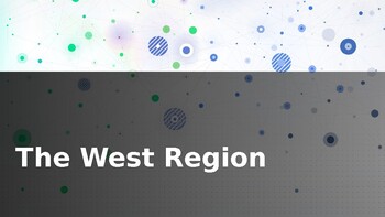 Preview of The West Region PowerPoint