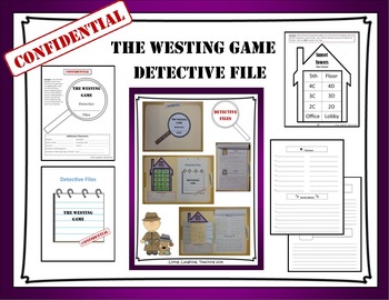 Preview of The Westing Game: Detective Files Activity