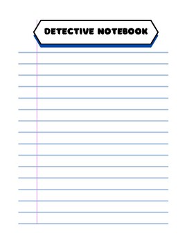 Preview of The Westing Game Detective Notebook