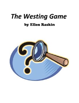  The Westing Game Detective Packet by The Rainbow Shop TpT