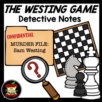 Preview of The Westing Game Novel Detective Notes