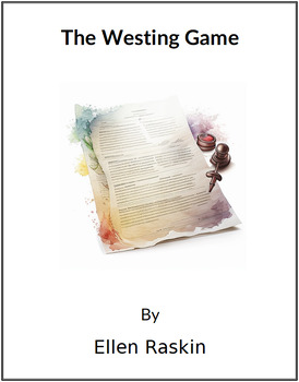 Preview of The Westing Game  - (Lesson Plan)