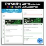 The Westing Game Test - Google Forms Novel Assessment Test