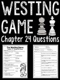 The Westing Game by Ellen Raskin Chapter 24 reading compre