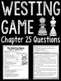The Westing Game by Ellen Raskin Chapter 25 Reading Compre